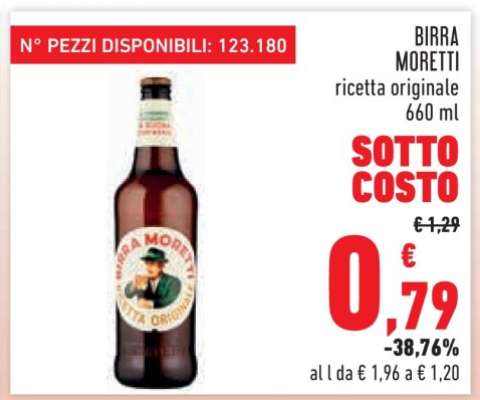 BIRRA MORETTI