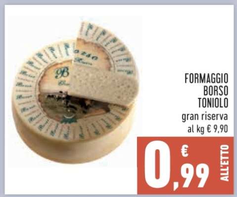 FORMAGGIO BORSO TONIOLO