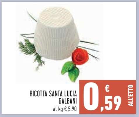 RICOTTA SANTA LUCIA GALBANI