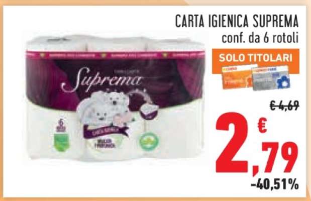 CARTA IGIENICA SUPREMA