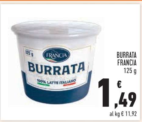 BURRATA FRANCIA