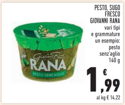 PESTO, SUGO FRESCO GIOVANNI RANA