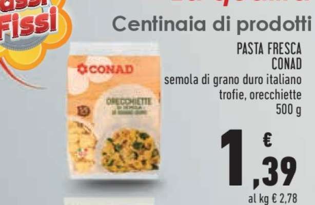 Pasta fresca CONAD