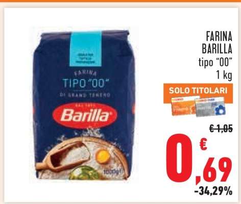 FARINA BARILLA tipo '00'