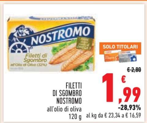 FILETTI DI SGOMBRO NOSTROMO