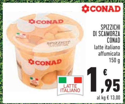 SPIZZICHI DI SCAMORZA CONAD