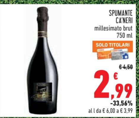 Spumante Ca' Neri