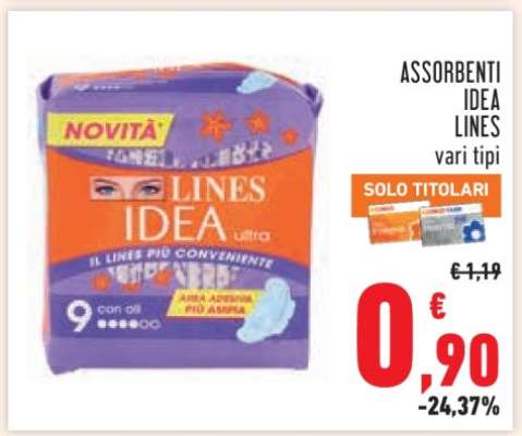 Assorbenti Idea Lines