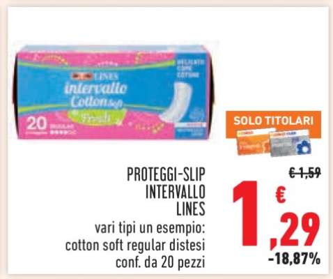 PROTEGGI-SLIP INTERVALLO LINES