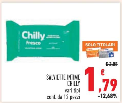 SALVIETTE INTIME CHILLY
