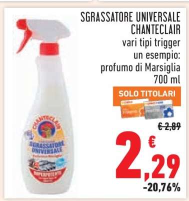 Sgrassatore Universale Chanteclair