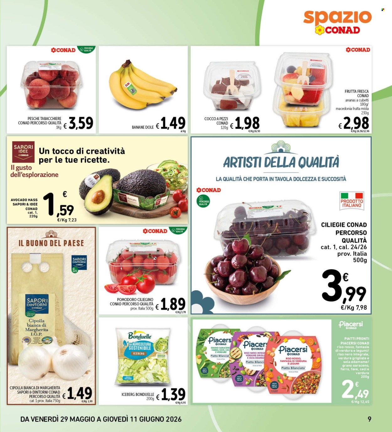 Leták Spazio Conad - 29.5.2026 - 11.6.2026. Strana 9