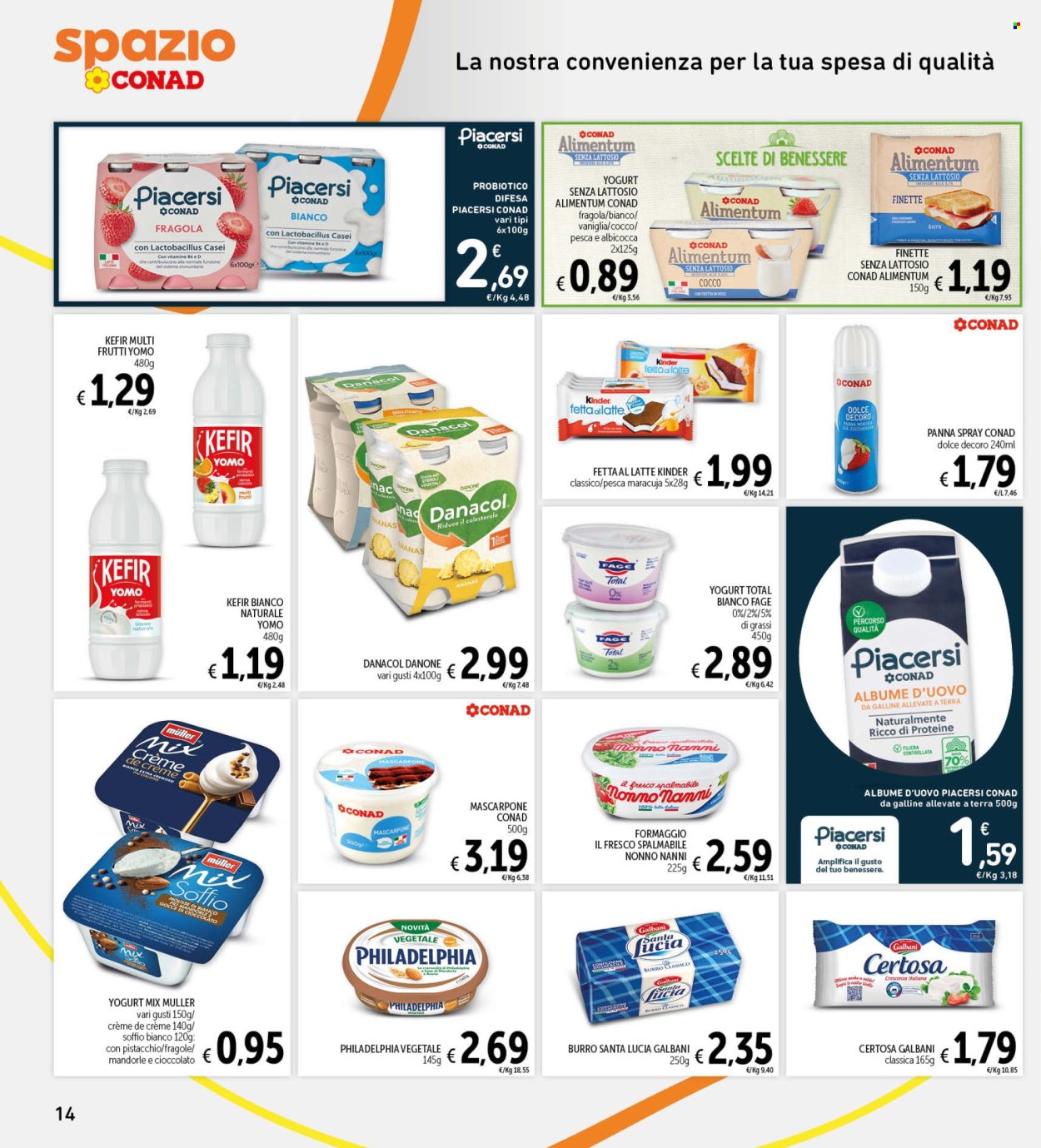 Leták Spazio Conad - 29.5.2026 - 11.6.2026. Strana 14