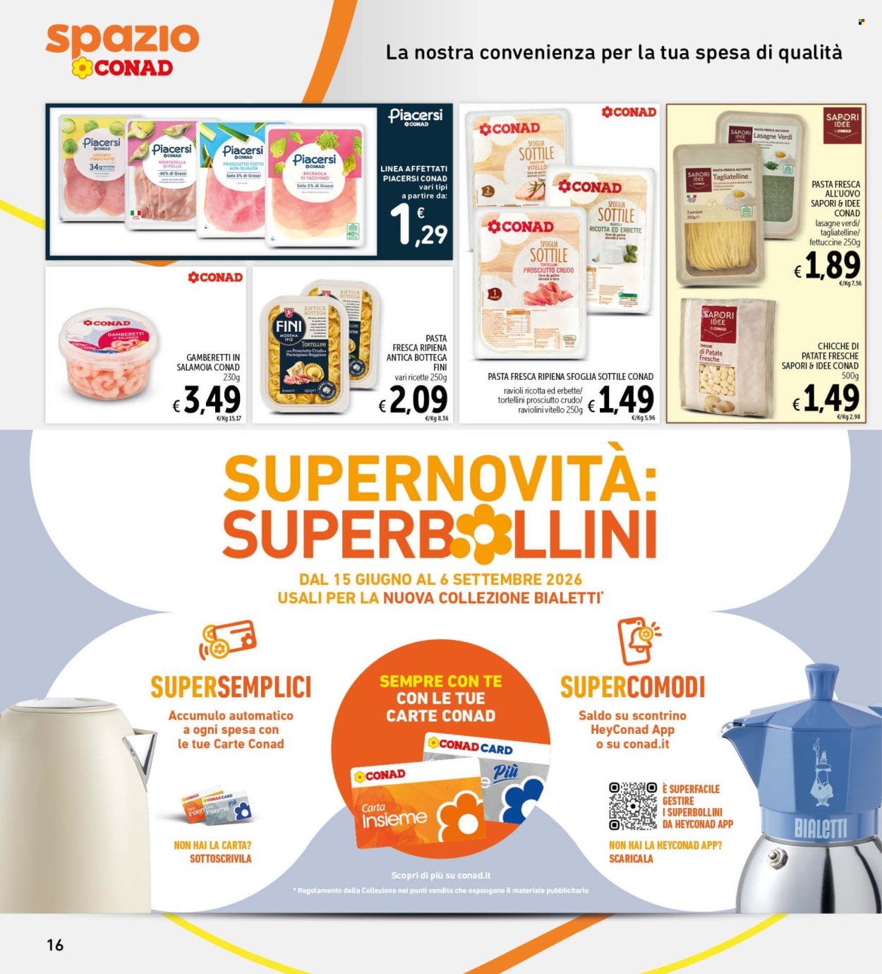 Volantino Spazio Conad - 29/5/2026 - 11/6/2026. Pagina 16