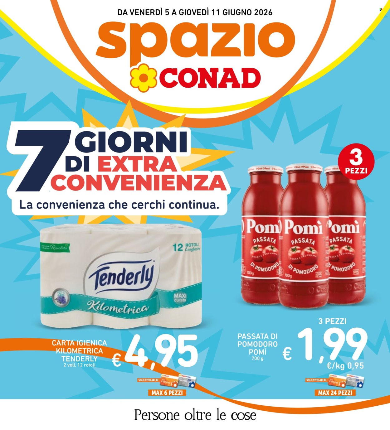 Leták Conad - 5.6.2026 - 11.6.2026. Strana 1