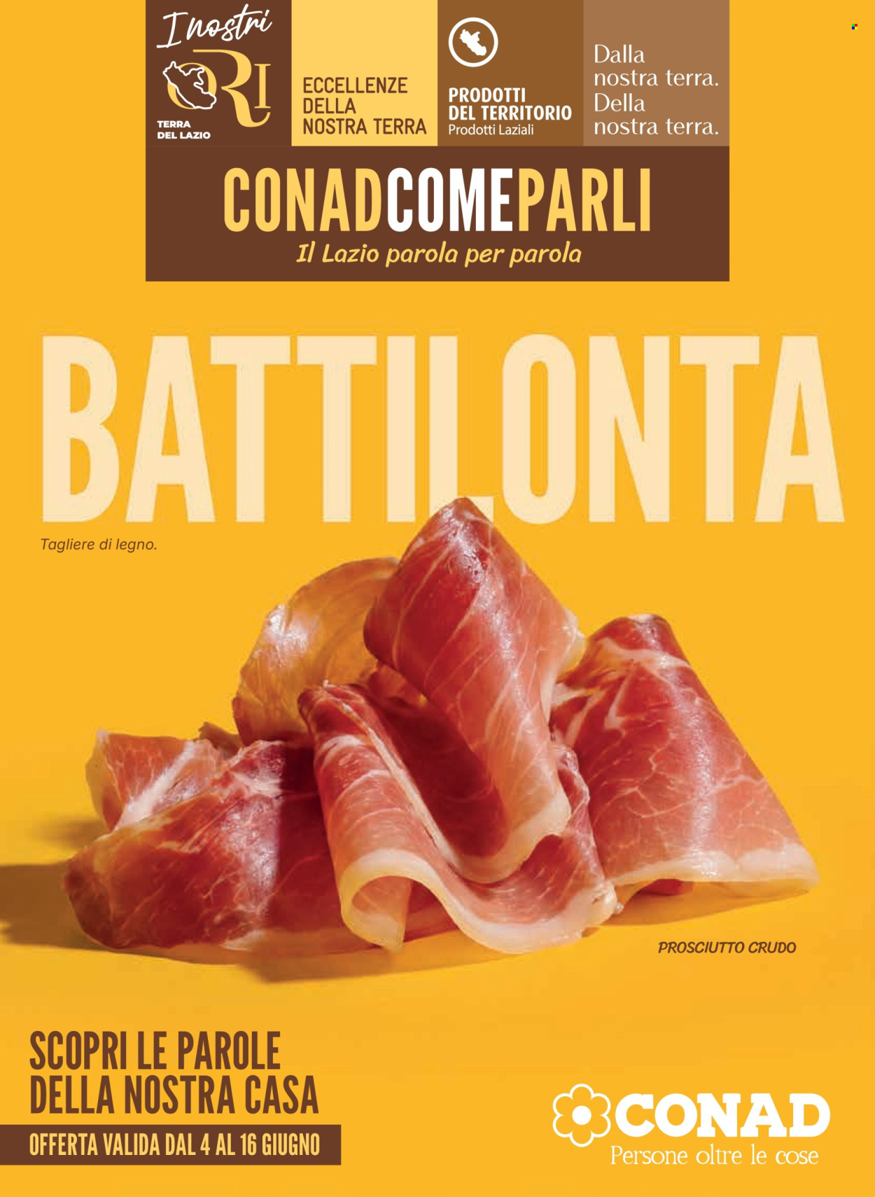 Leták Conad - 4.6.2026 - 16.6.2026. Strana 1