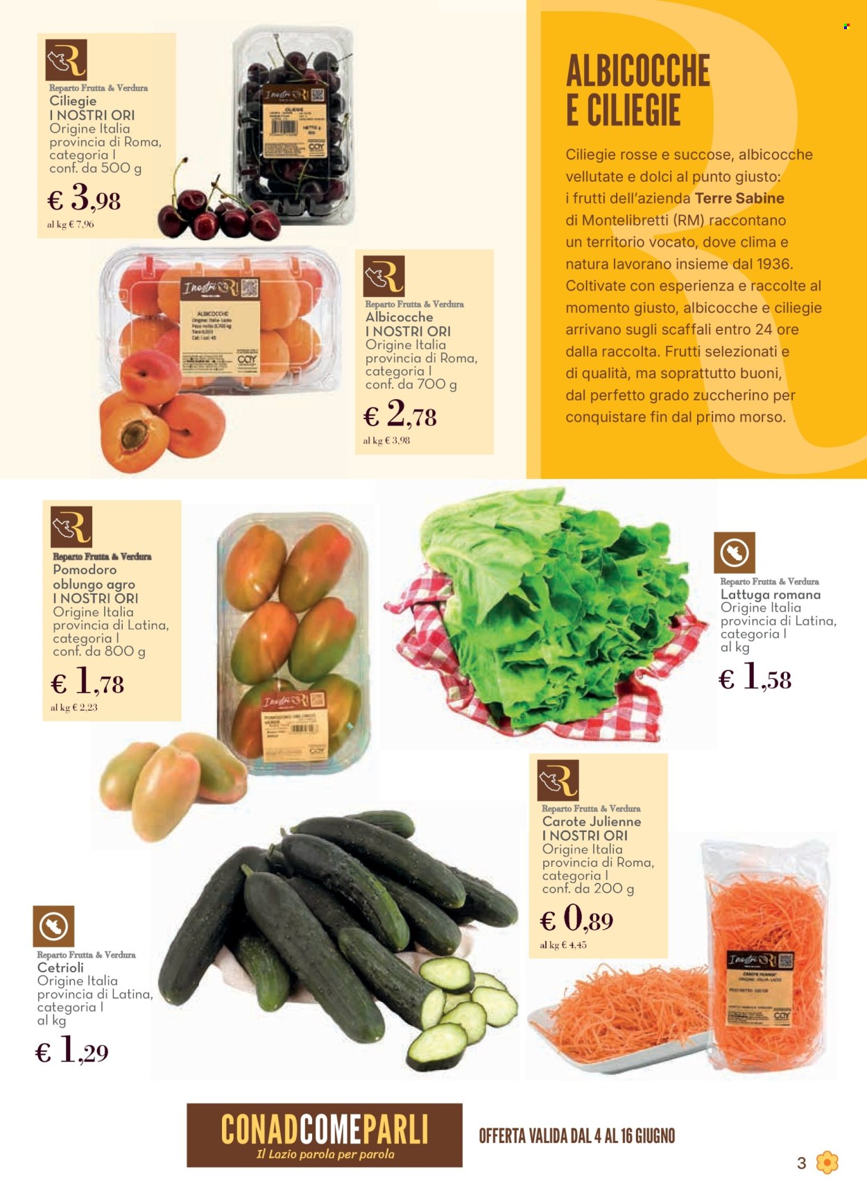 Volantino Conad - 4/6/2026 - 16/6/2026. Pagina 3