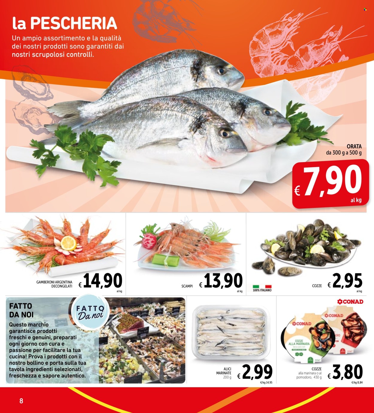 Leták Conad - 29.5.2026 - 11.6.2026. Strana 8
