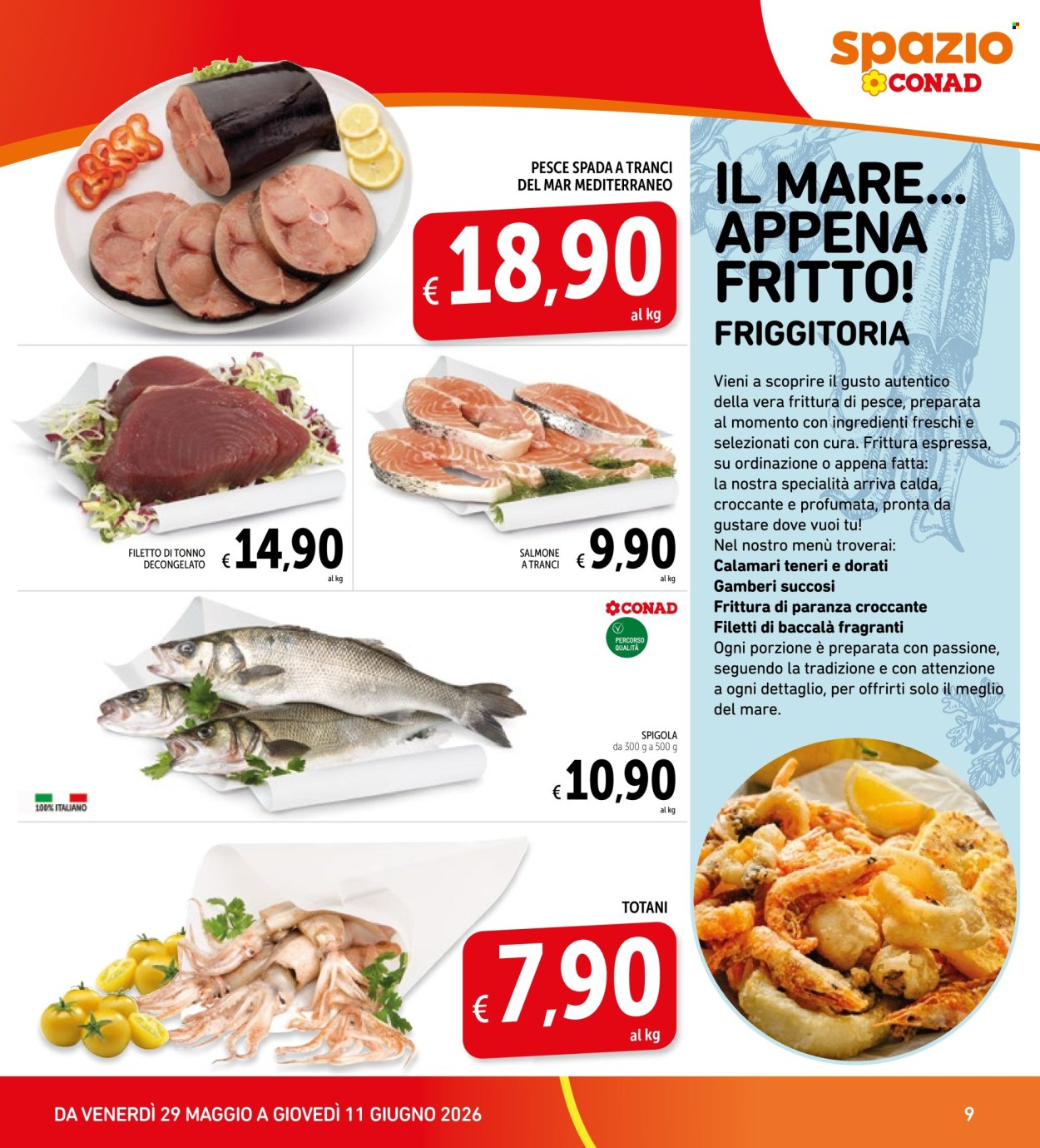 Leták Conad - 29.5.2026 - 11.6.2026. Strana 9