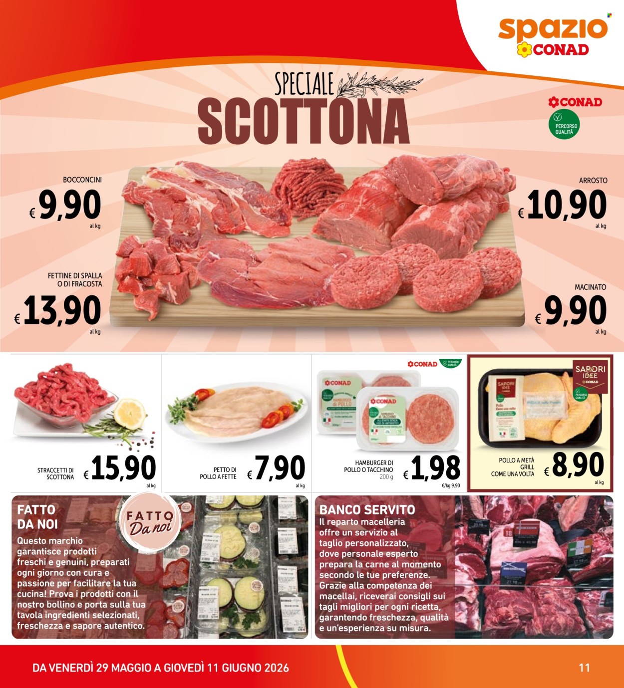 Leták Conad - 29.5.2026 - 11.6.2026. Strana 11