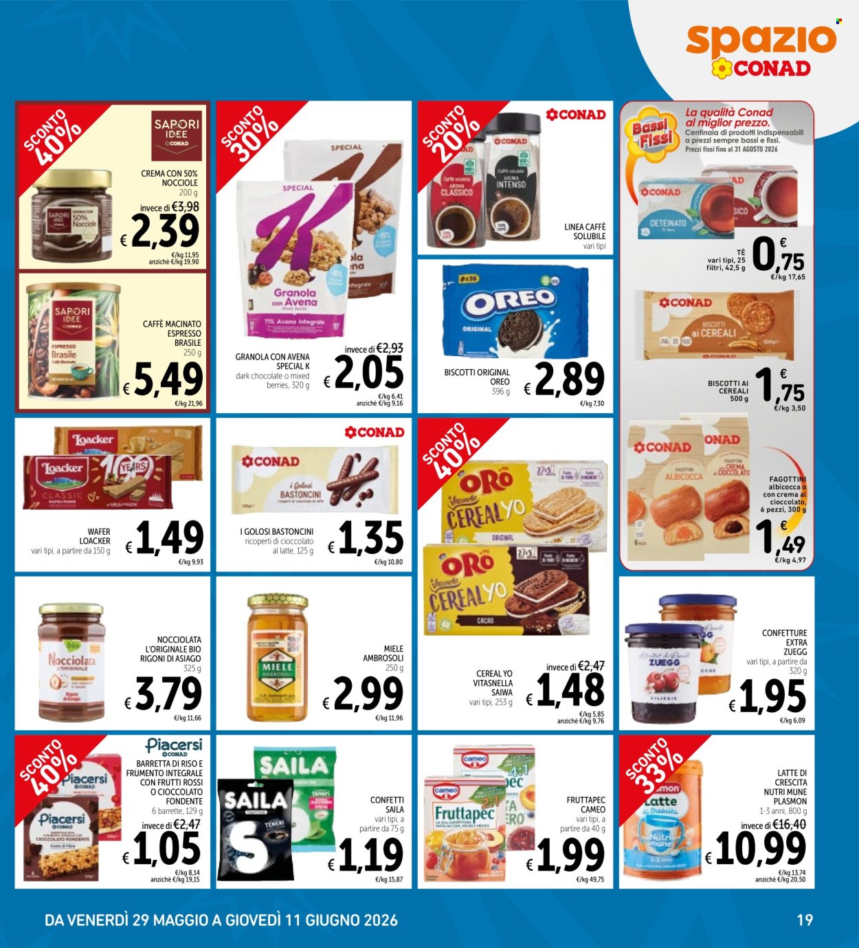 Leták Conad - 29.5.2026 - 11.6.2026. Strana 19