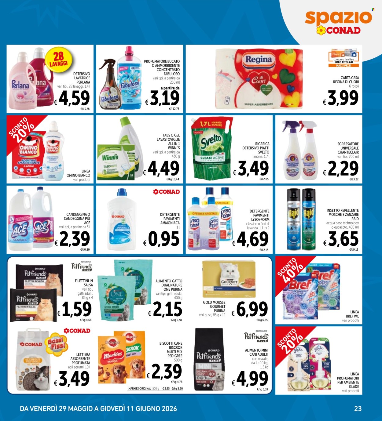 Leták Conad - 29.5.2026 - 11.6.2026. Strana 23