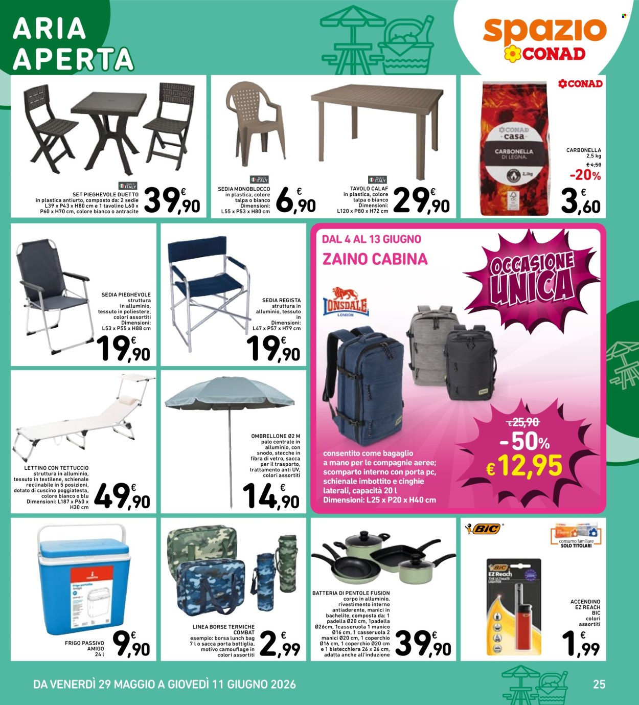 Leták Conad - 29.5.2026 - 11.6.2026. Strana 25