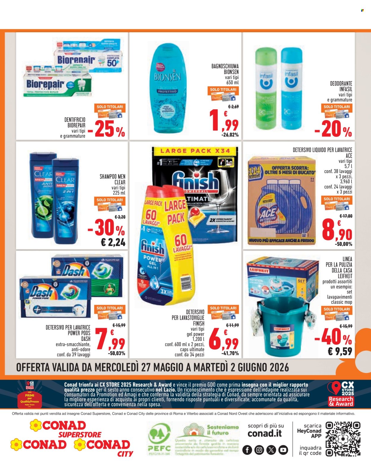 Volantino Conad - 27/5/2026 - 2/6/2026. Pagina 8