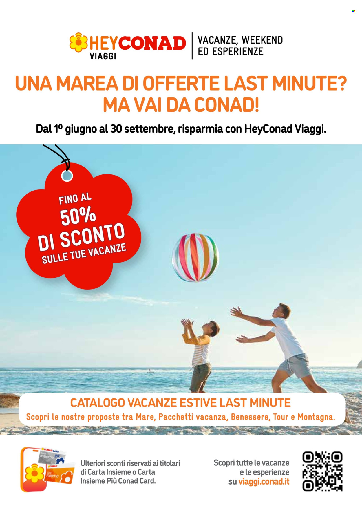 Volantino Conad - 1/6/2026 - 30/9/2026. Pagina 1