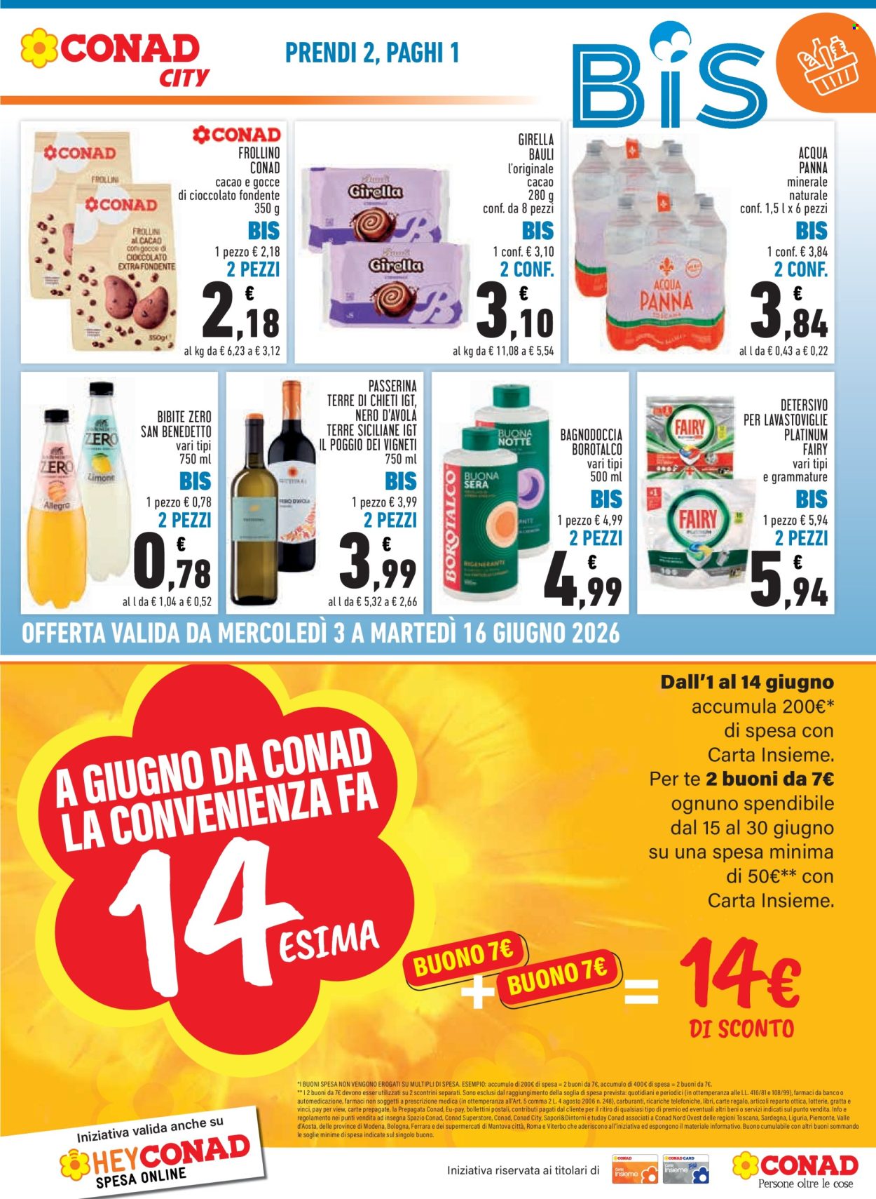 Leták Conad - 3.6.2026 - 16.6.2026. Strana 3