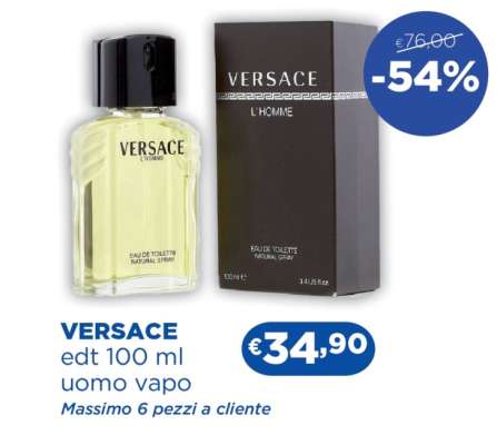 VERSACE edt 100 ml uomo vapo