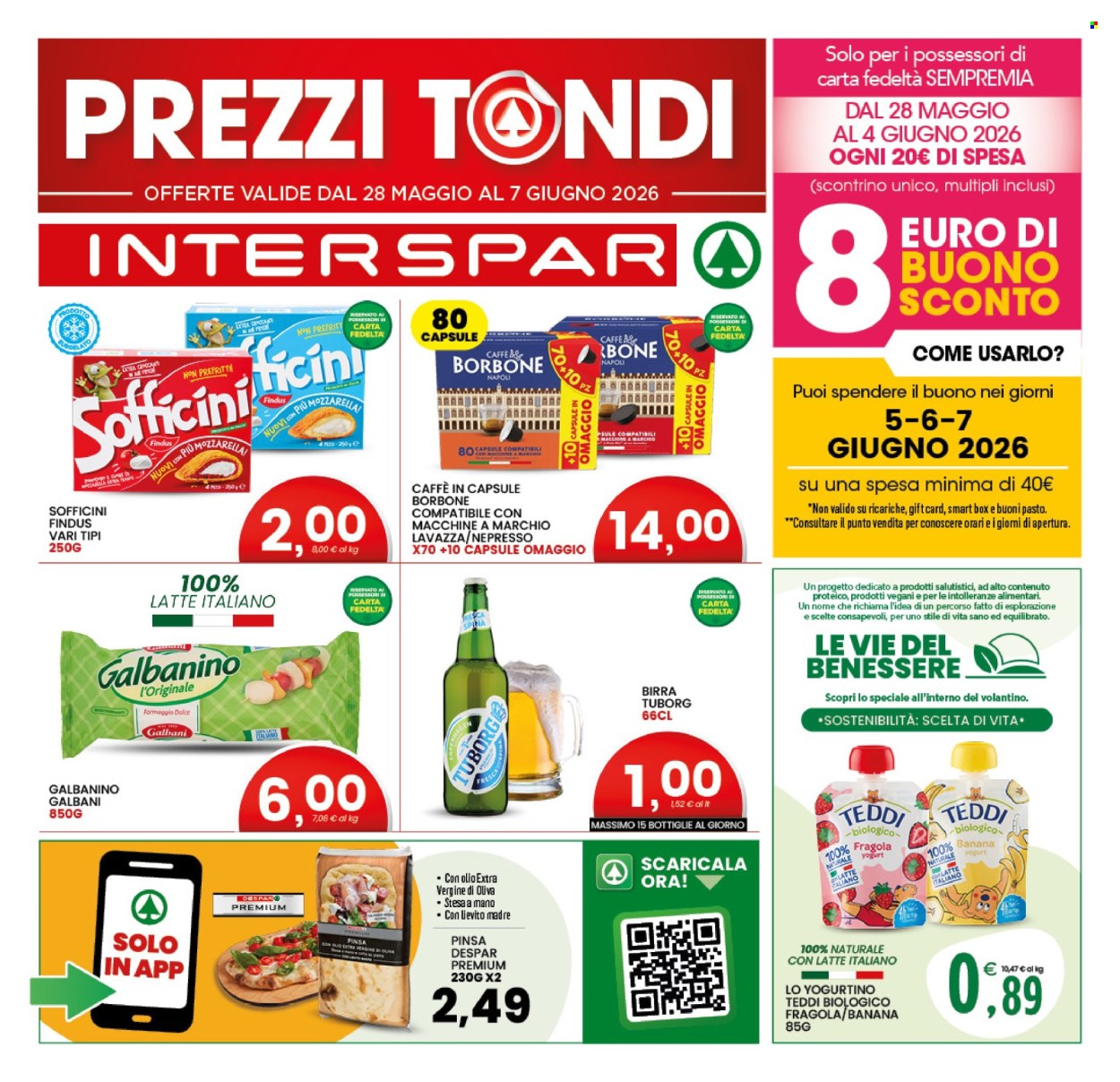 Volantino Interspar - 28/5/2026 - 7/6/2026. Pagina 1
