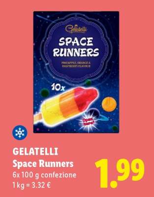 GELATELLI Space Runners