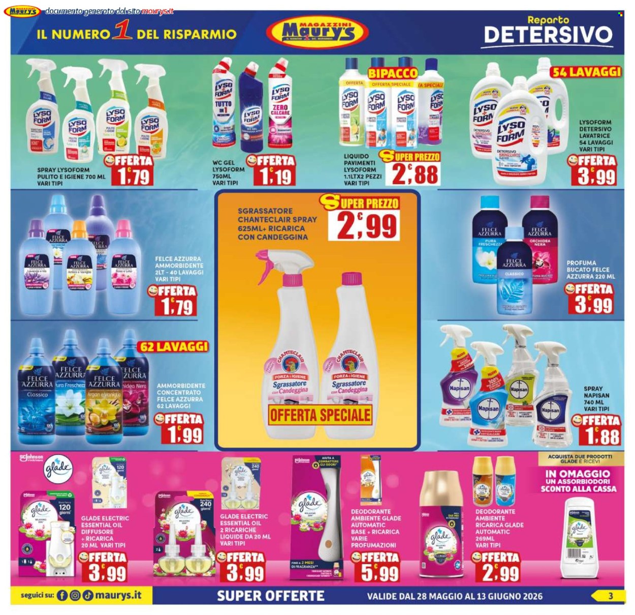 Leták Maury's - 28.5.2026 - 13.6.2026. Strana 3
