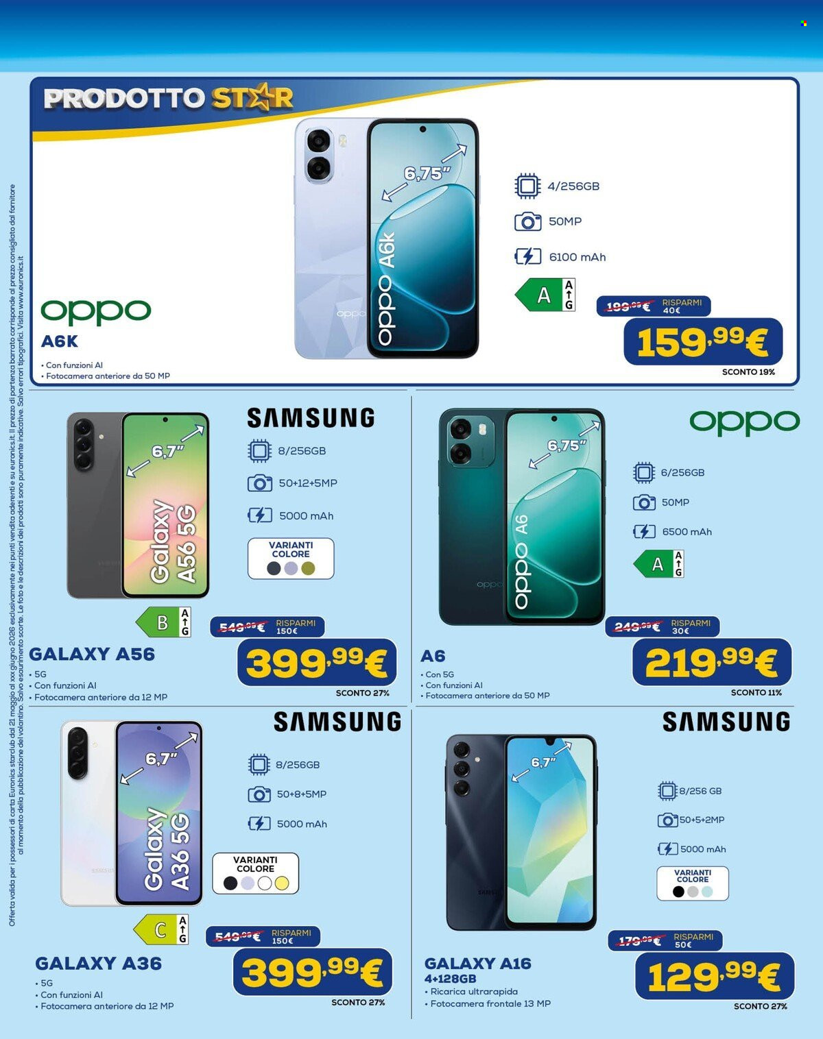 Volantino Euronics - 21/5/2026 - 4/6/2026. Pagina 4