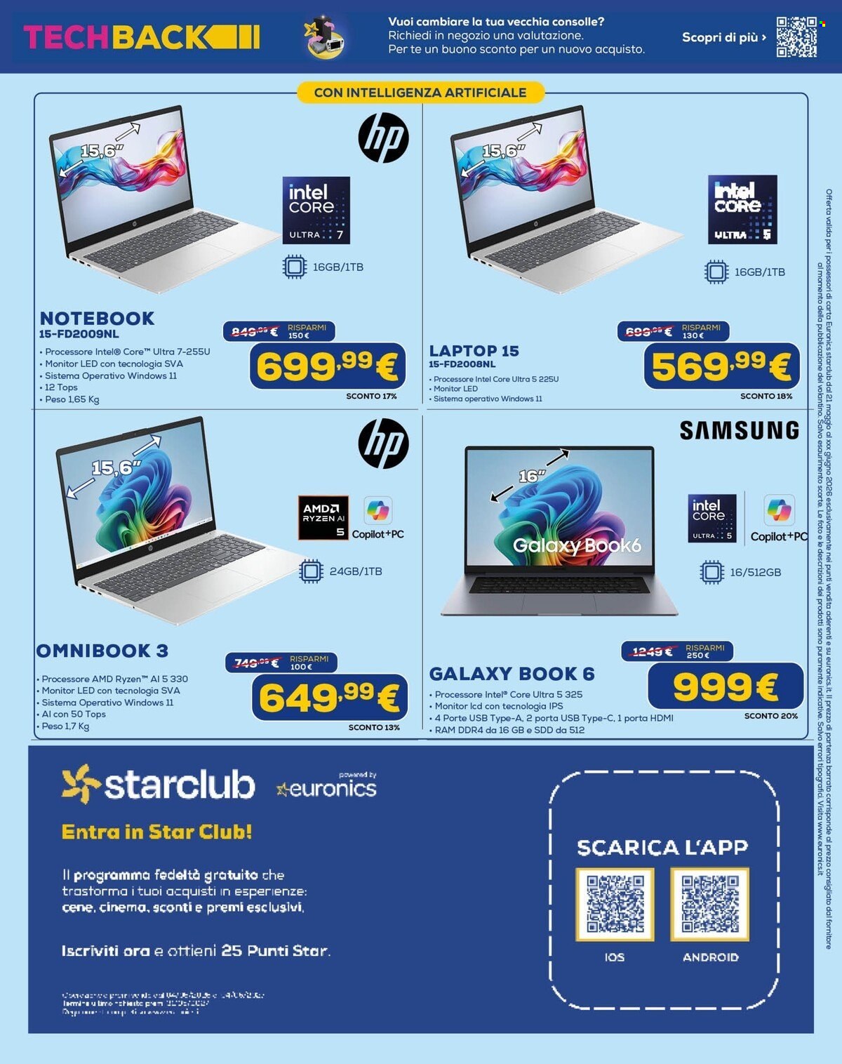 Volantino Euronics - 21/5/2026 - 4/6/2026. Pagina 13