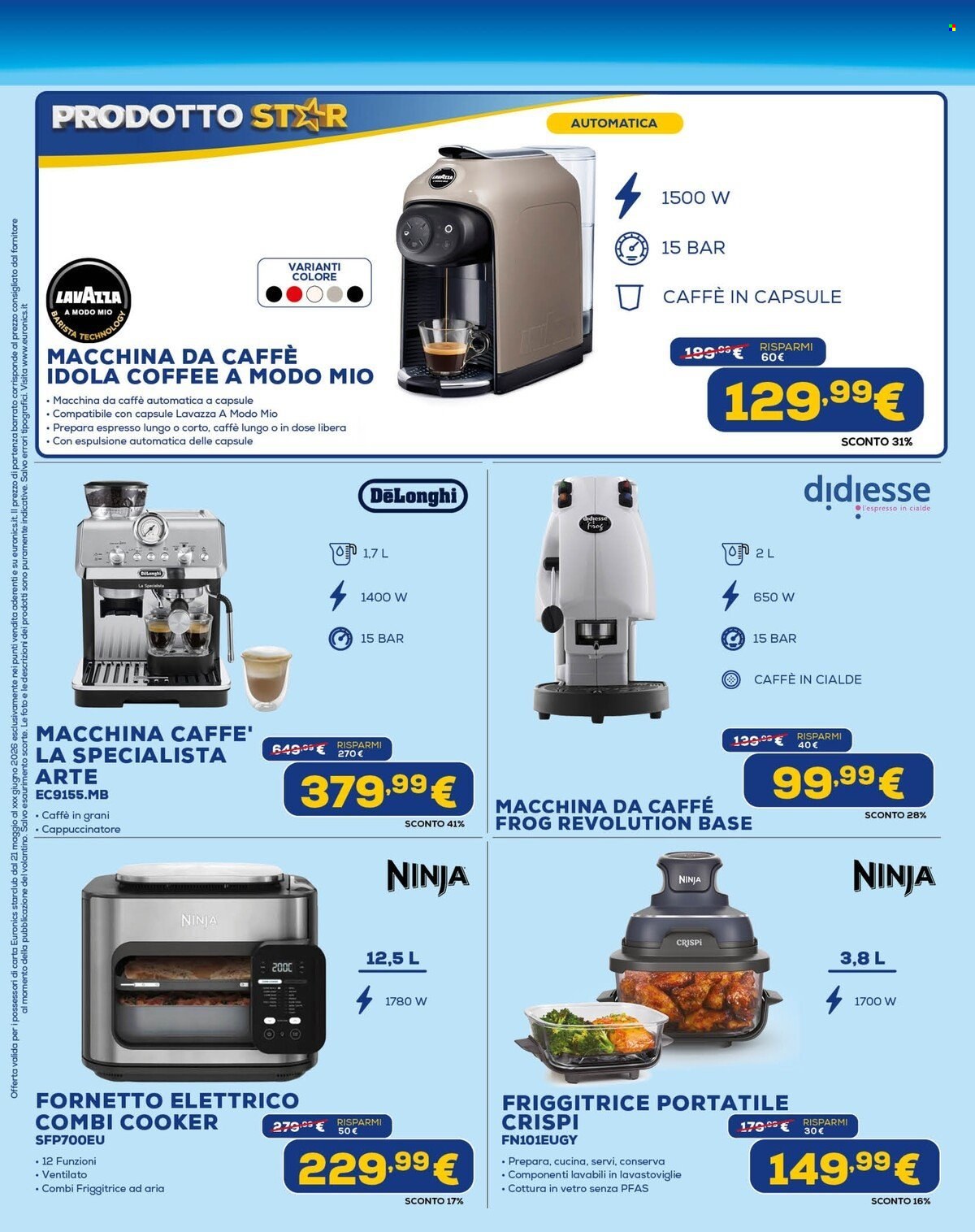 Volantino Euronics - 21/5/2026 - 4/6/2026. Pagina 18