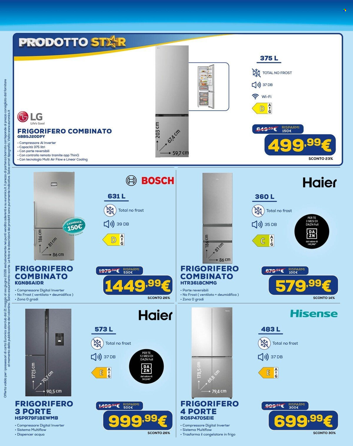 Volantino Euronics - 21/5/2026 - 4/6/2026. Pagina 24