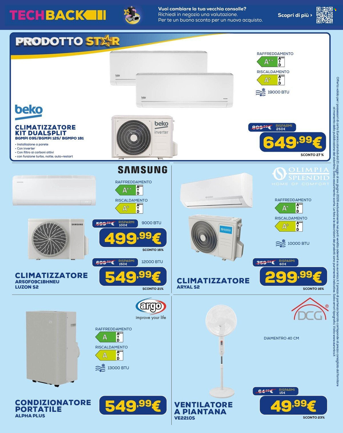 Volantino Euronics - 21/5/2026 - 4/6/2026. Pagina 27