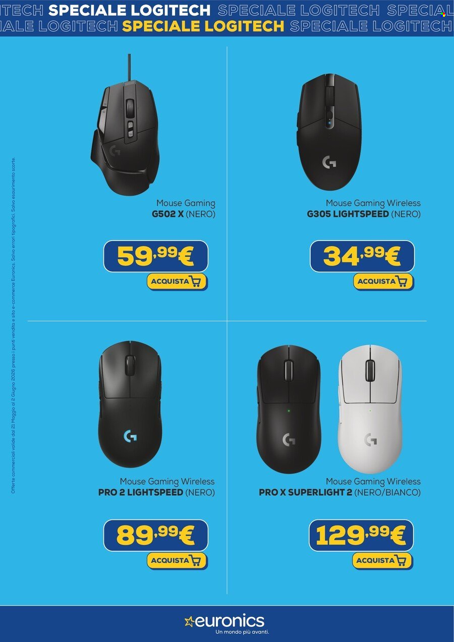 Volantino Euronics - 22/5/2026 - 2/6/2026. Pagina 2