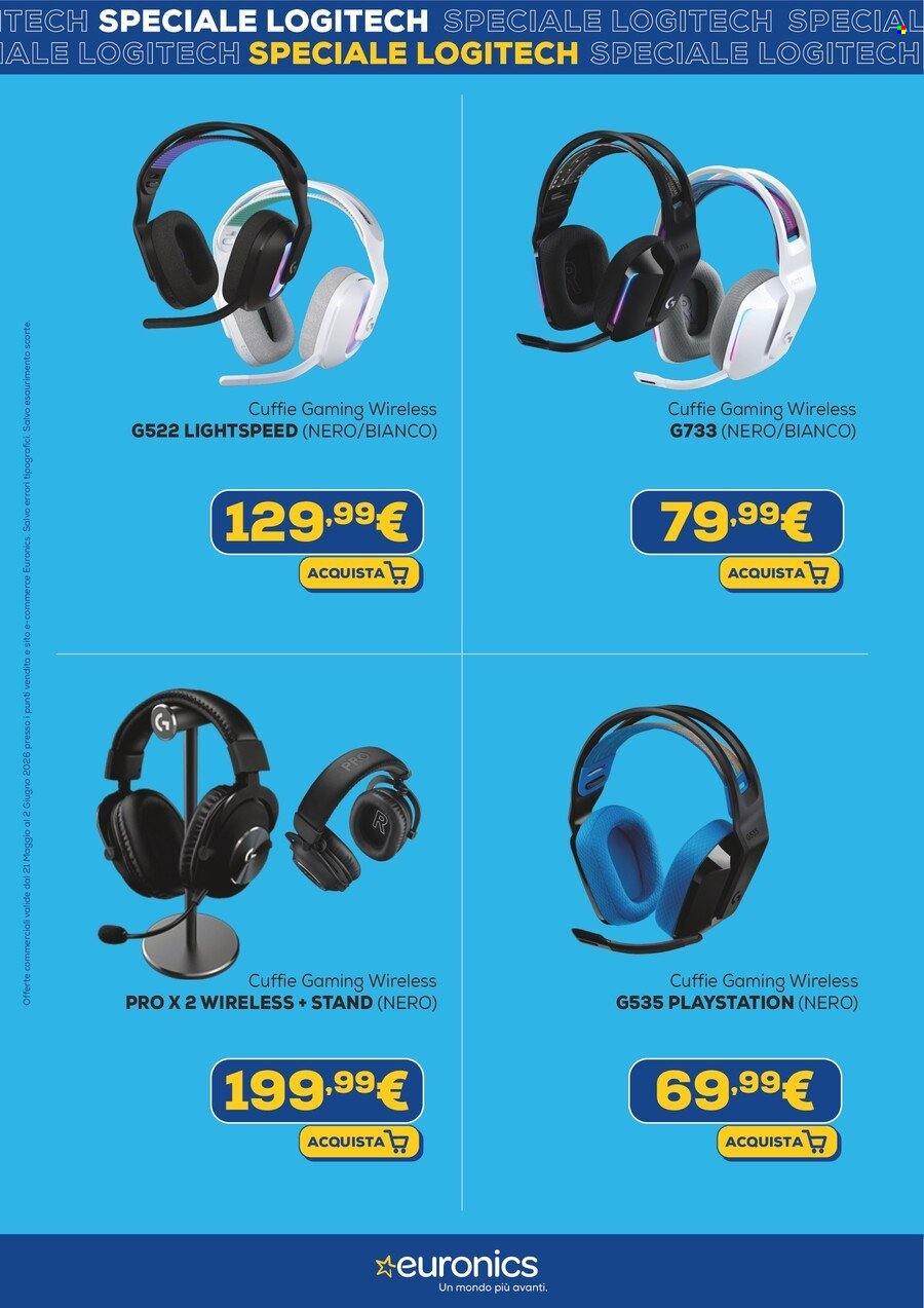 Volantino Euronics - 22/5/2026 - 2/6/2026. Pagina 3
