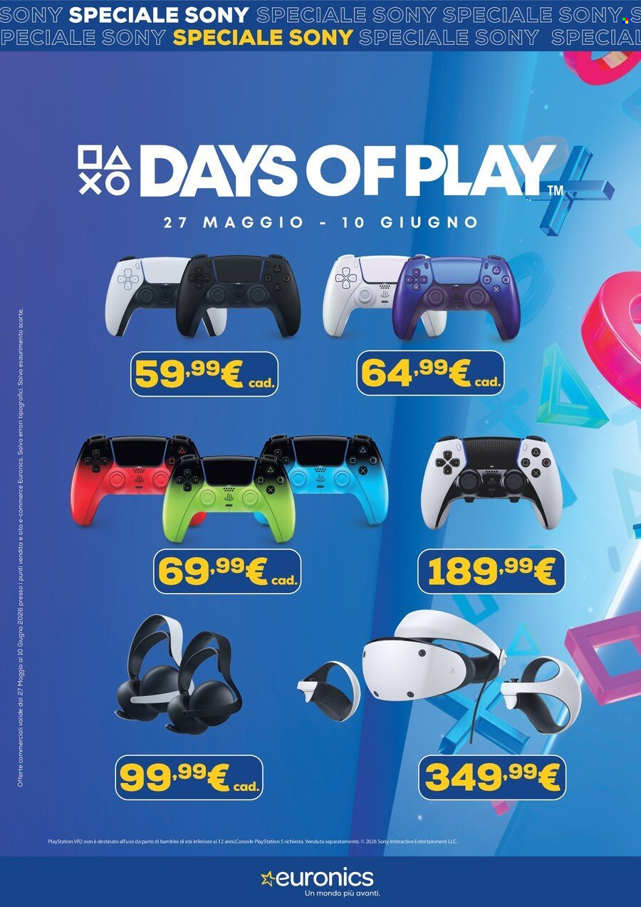 Volantino Euronics - 27/5/2026 - 10/6/2026. Pagina 2