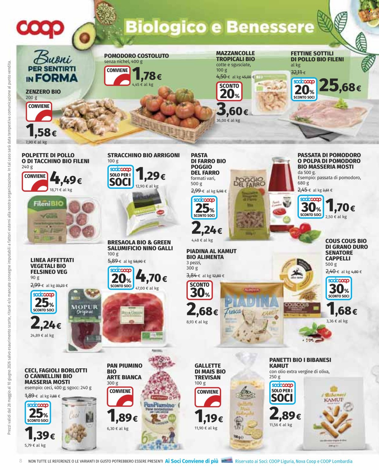 Volantino Coop - 28/5/2026 - 10/6/2026. Pagina 8