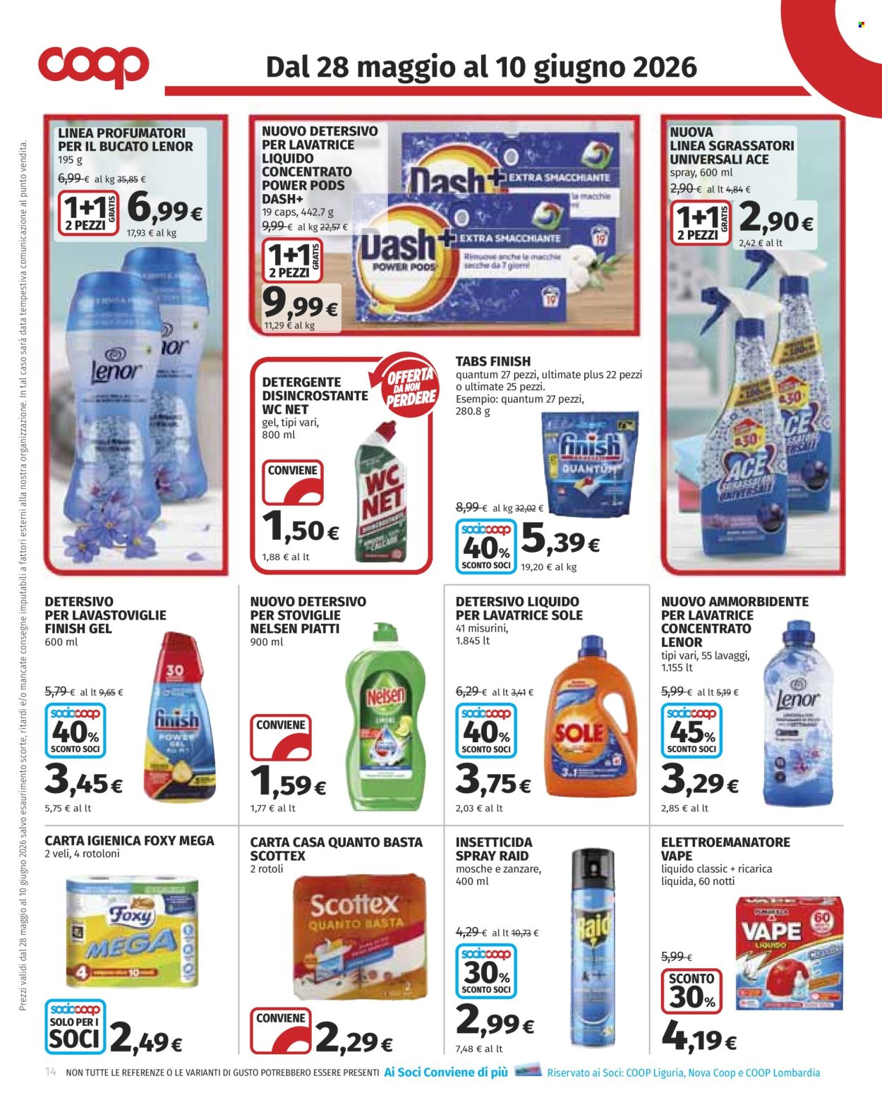 Volantino Coop - 28/5/2026 - 10/6/2026. Pagina 14