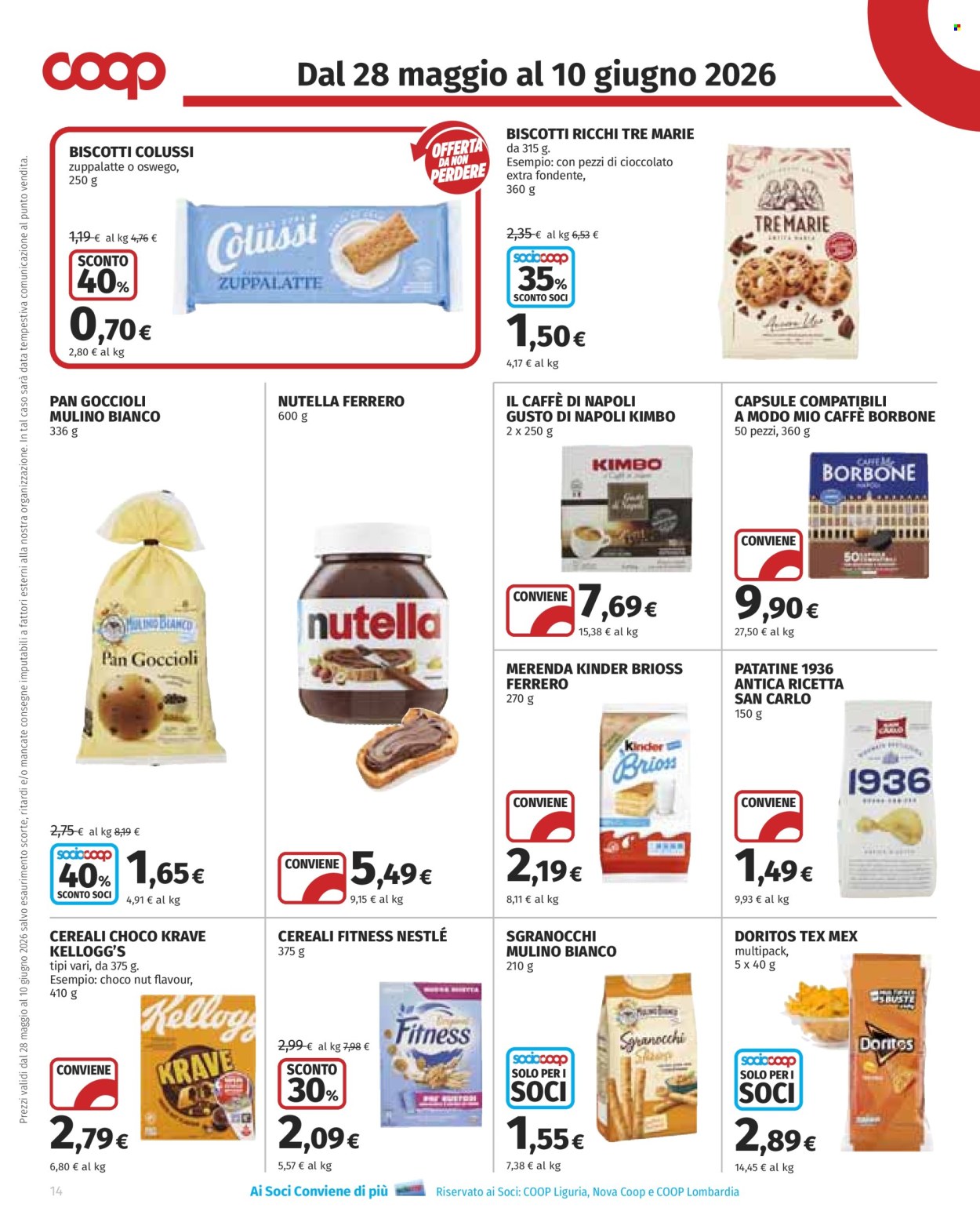 Volantino Coop - 28/5/2026 - 10/6/2026. Pagina 14