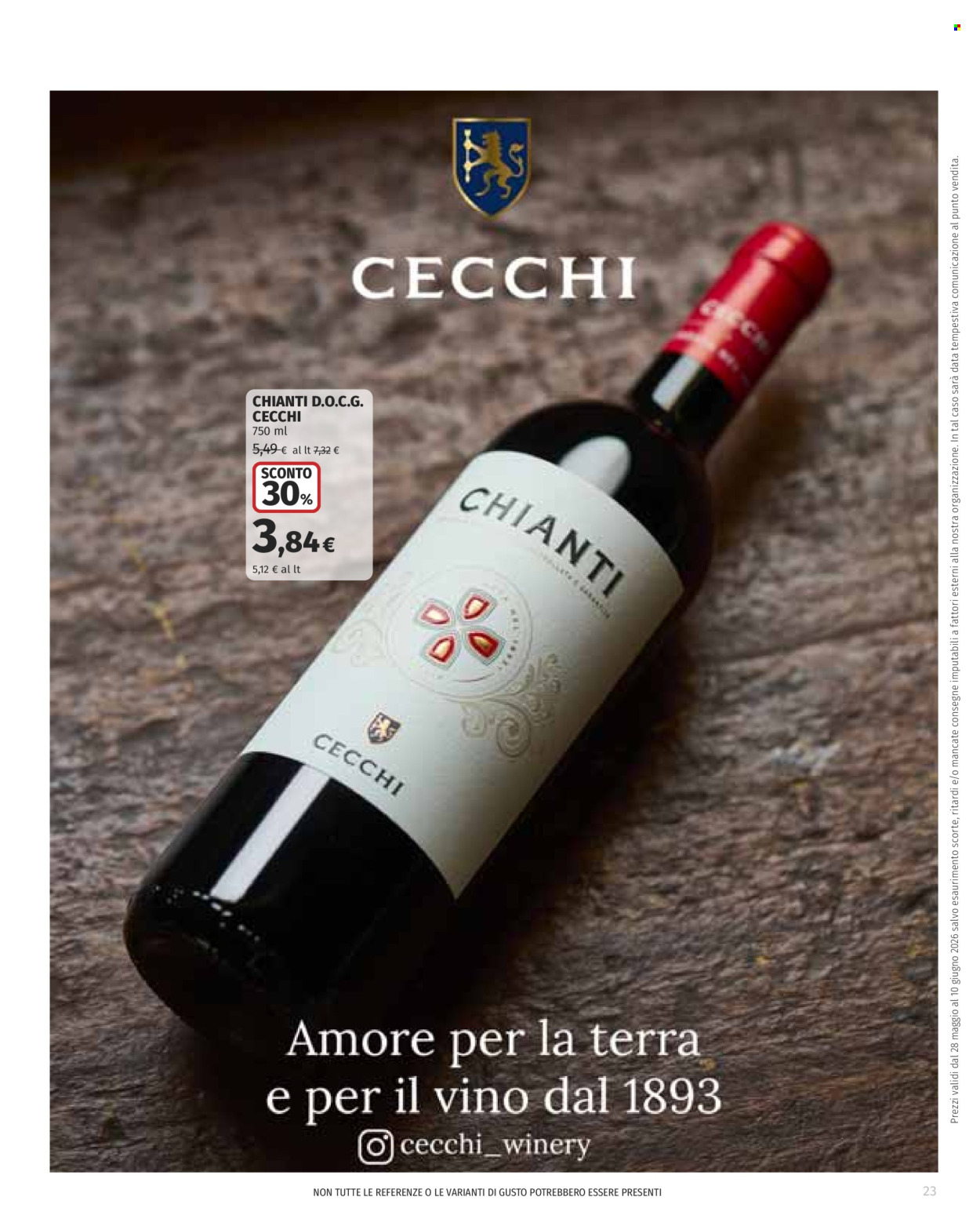 Volantino Coop - 28/5/2026 - 10/6/2026. Pagina 23