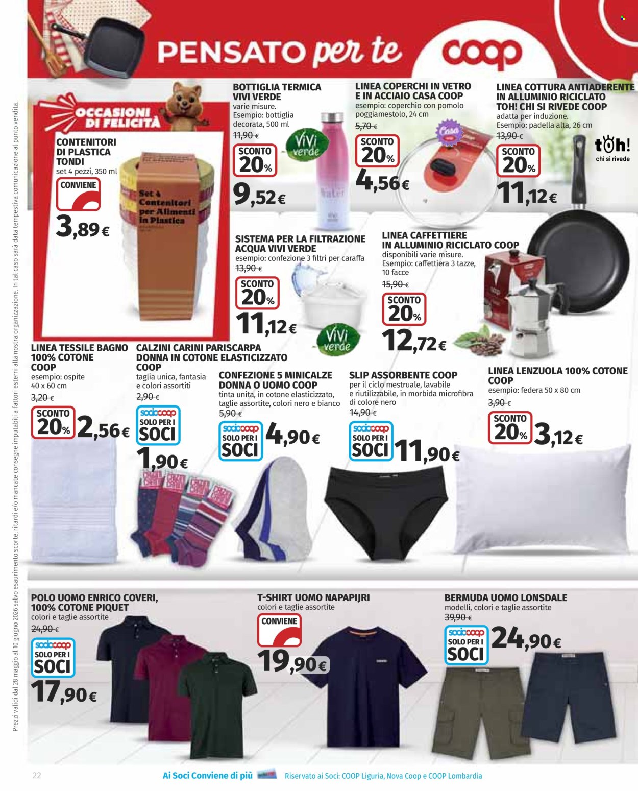 Volantino Coop - 28/5/2026 - 10/6/2026. Pagina 22