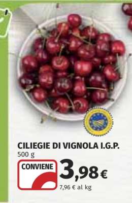 CILIEGIE DI VIGNOLA I.G.P.