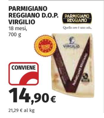 Parmigiano Reggiano D.O.P. Virgilio