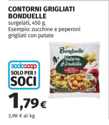 CONTORNI GRIGLIATI BONDUELLE